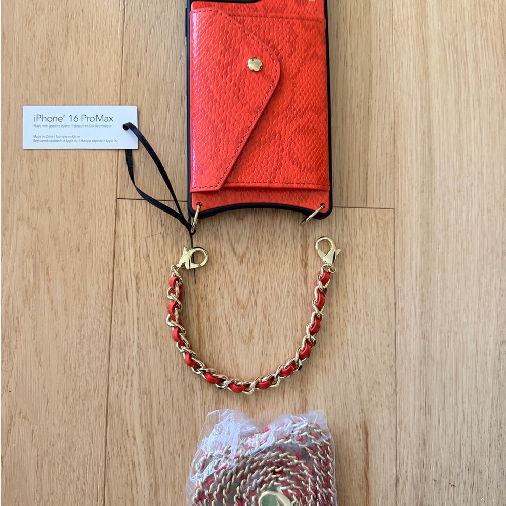Bandolier iPhone 16 Pro Max Lily Duet Crossbody/Wristlet Set + Expanded Pouch - Picture 8 of 15